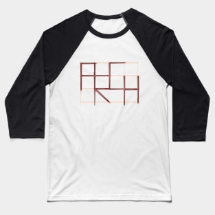 3X4 Sketchy ARCH Baseball T-Shirt